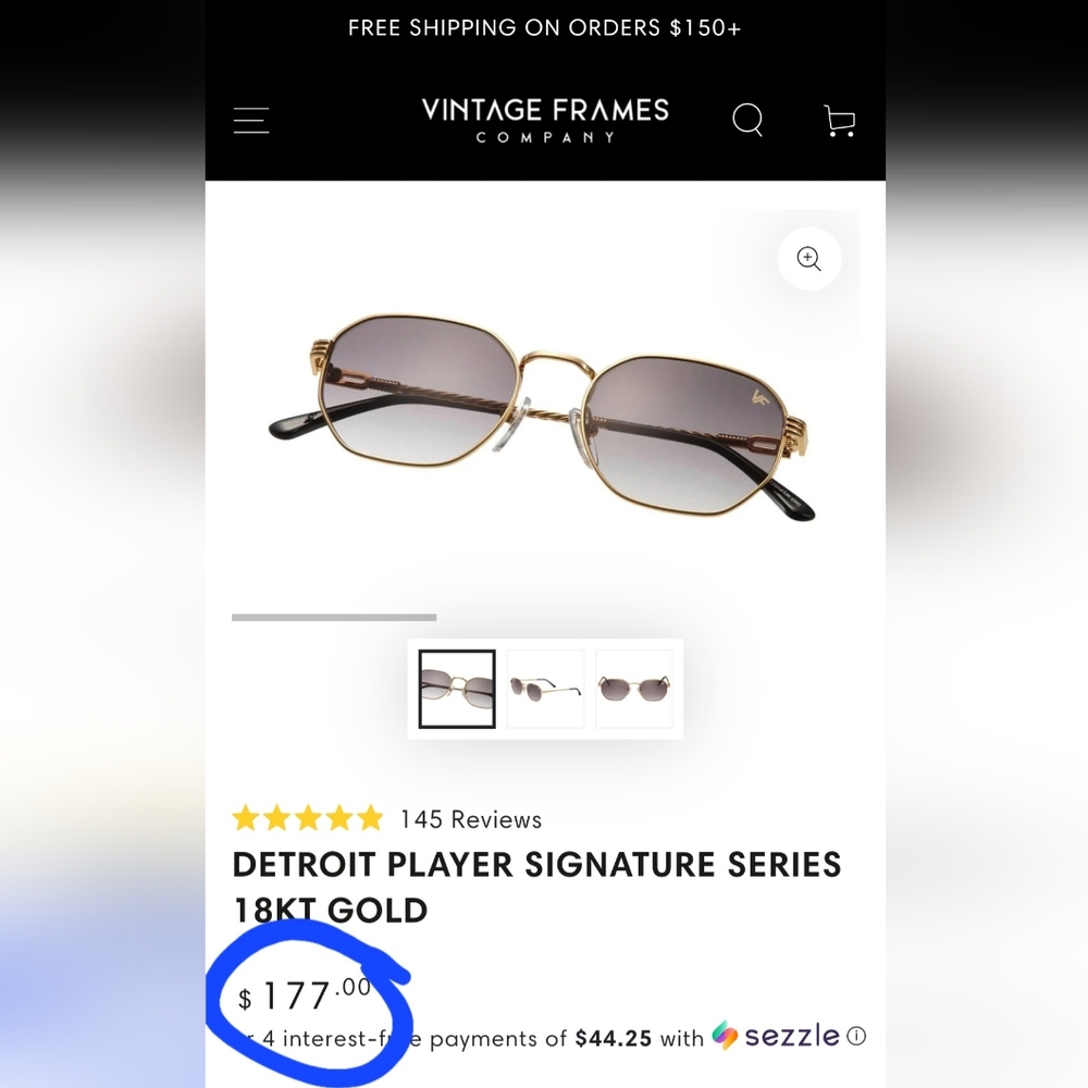 VINTAGE FRAMES SUNGLASSES